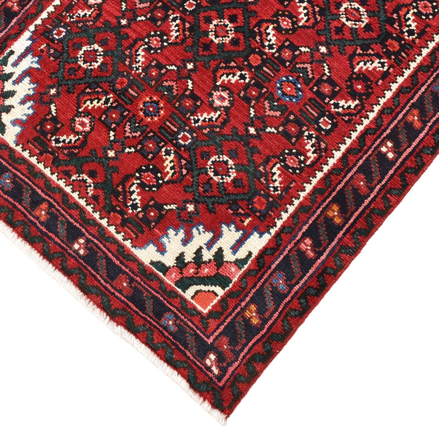 Läufer Perser - Nomadic - 195 x 64 cm - dunkelrot