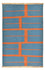 Kelim Teppich - Trendy - 185 x 123 cm - mehrfarbig