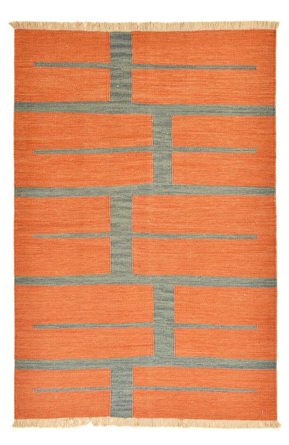 Kelim Teppich - Trendy - 182 x 121 cm - mehrfarbig