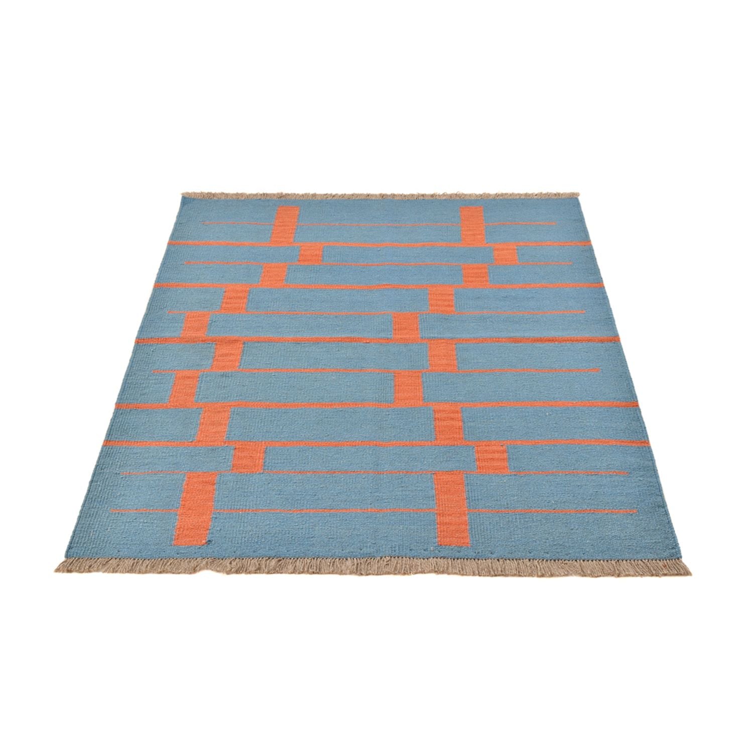 Kelim Teppich - Trendy - 170 x 119 cm - mehrfarbig