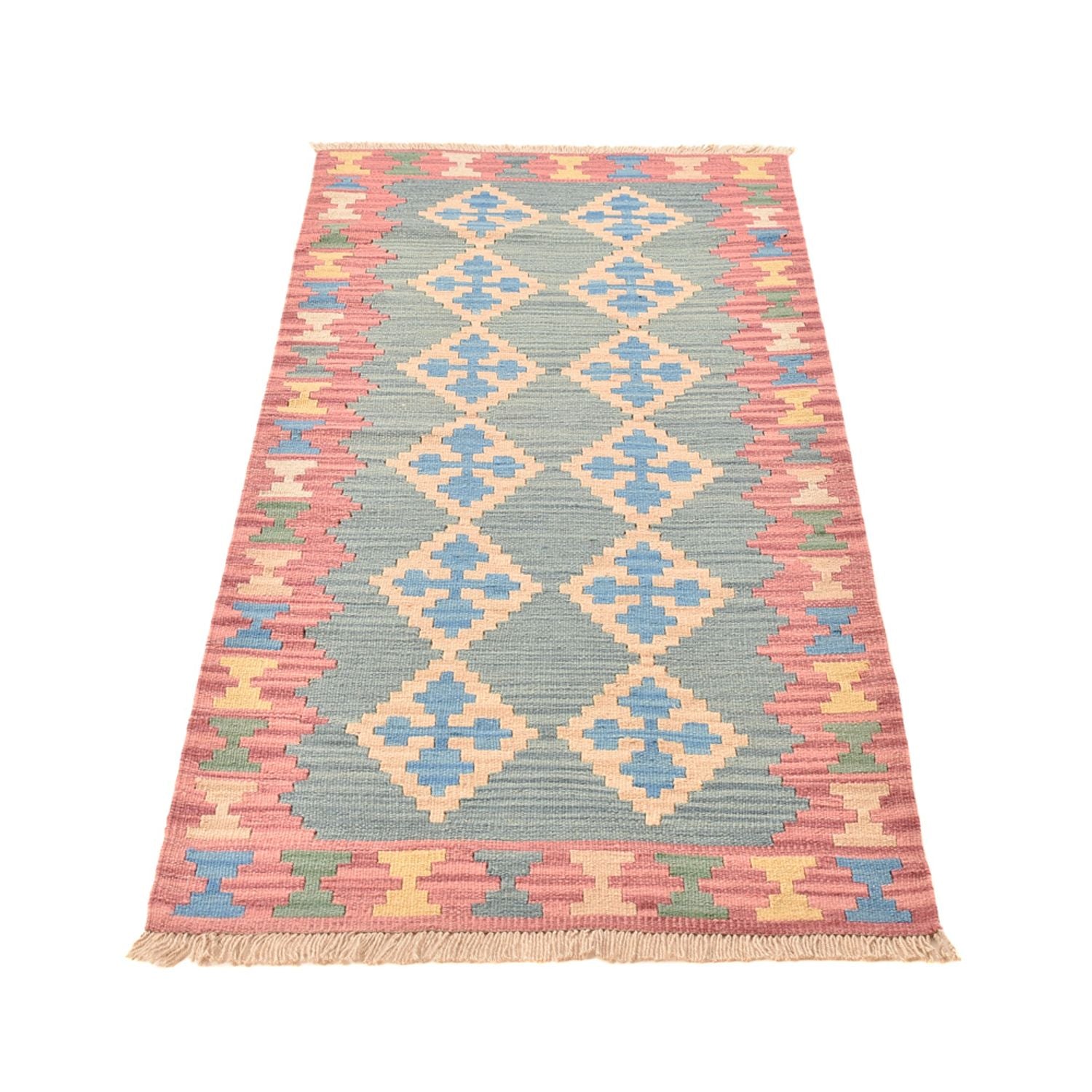 Läufer Kelim - Oriental - 190 x 80 cm - mehrfarbig