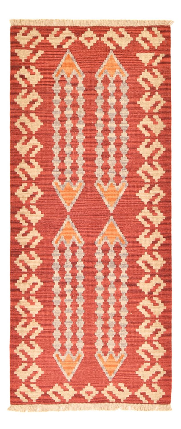Läufer Kelim - Oriental - 200 x 86 cm - mehrfarbig