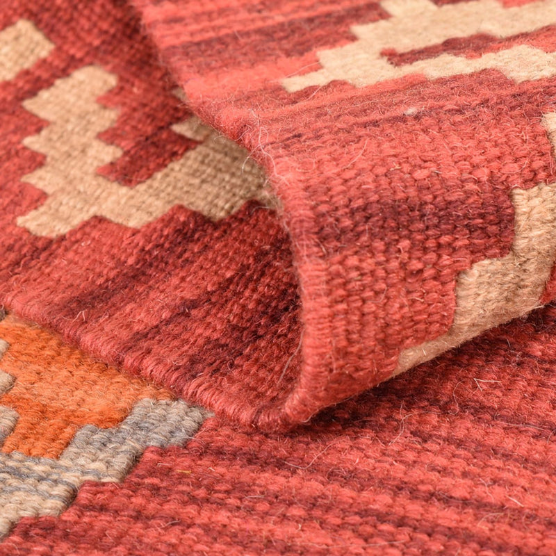 Läufer Kelim - Oriental - 200 x 86 cm - mehrfarbig