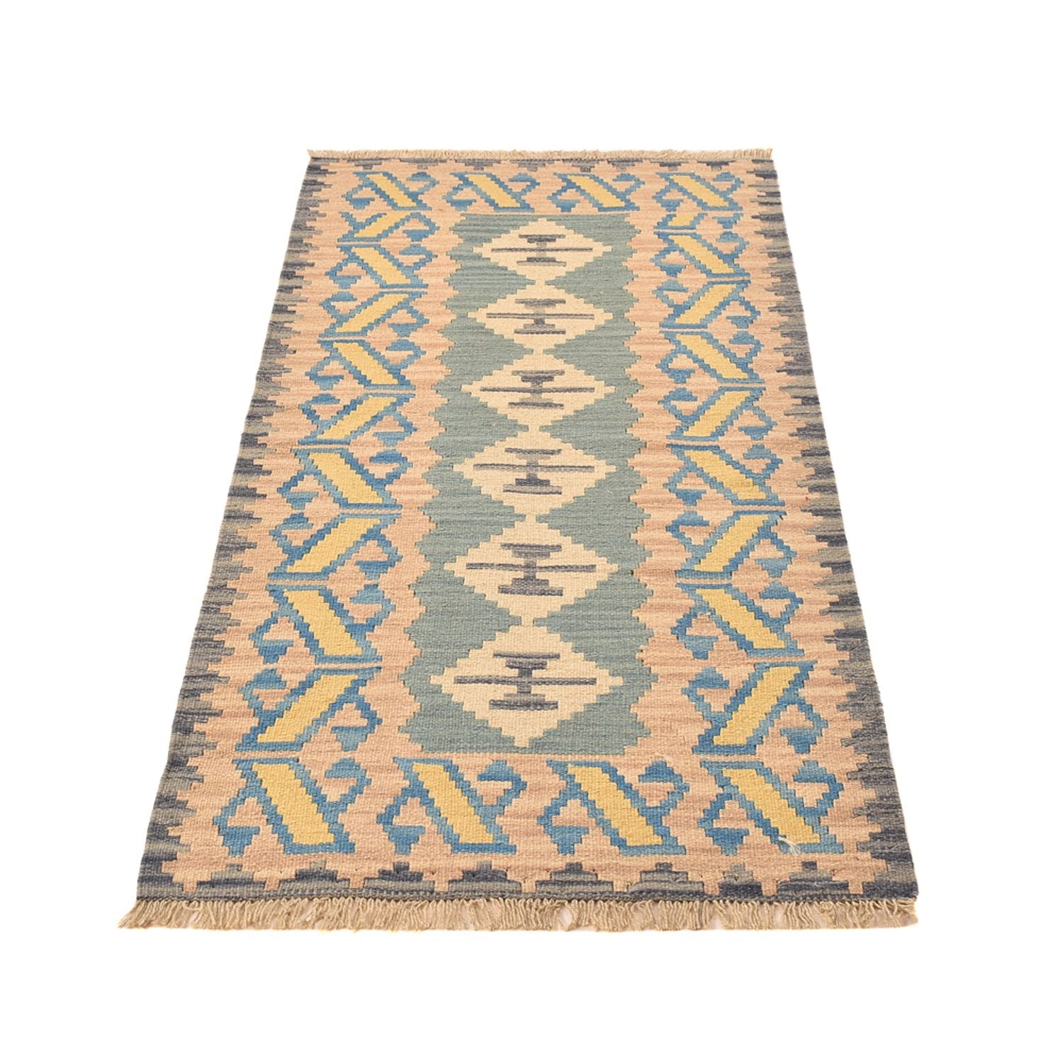 Läufer Kelim - Oriental - 192 x 80 cm - mehrfarbig
