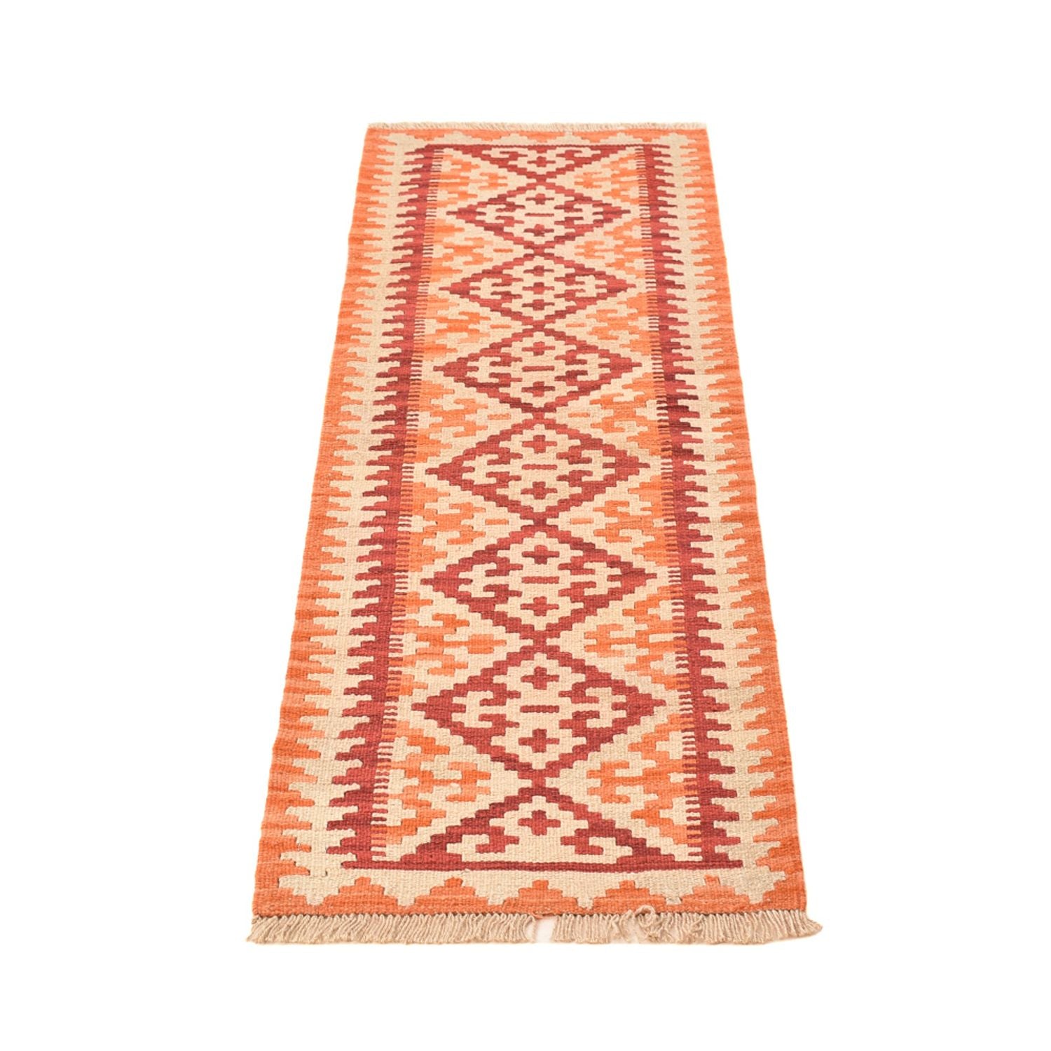 Läufer Kelim - Oriental - 191 x 58 cm - mehrfarbig