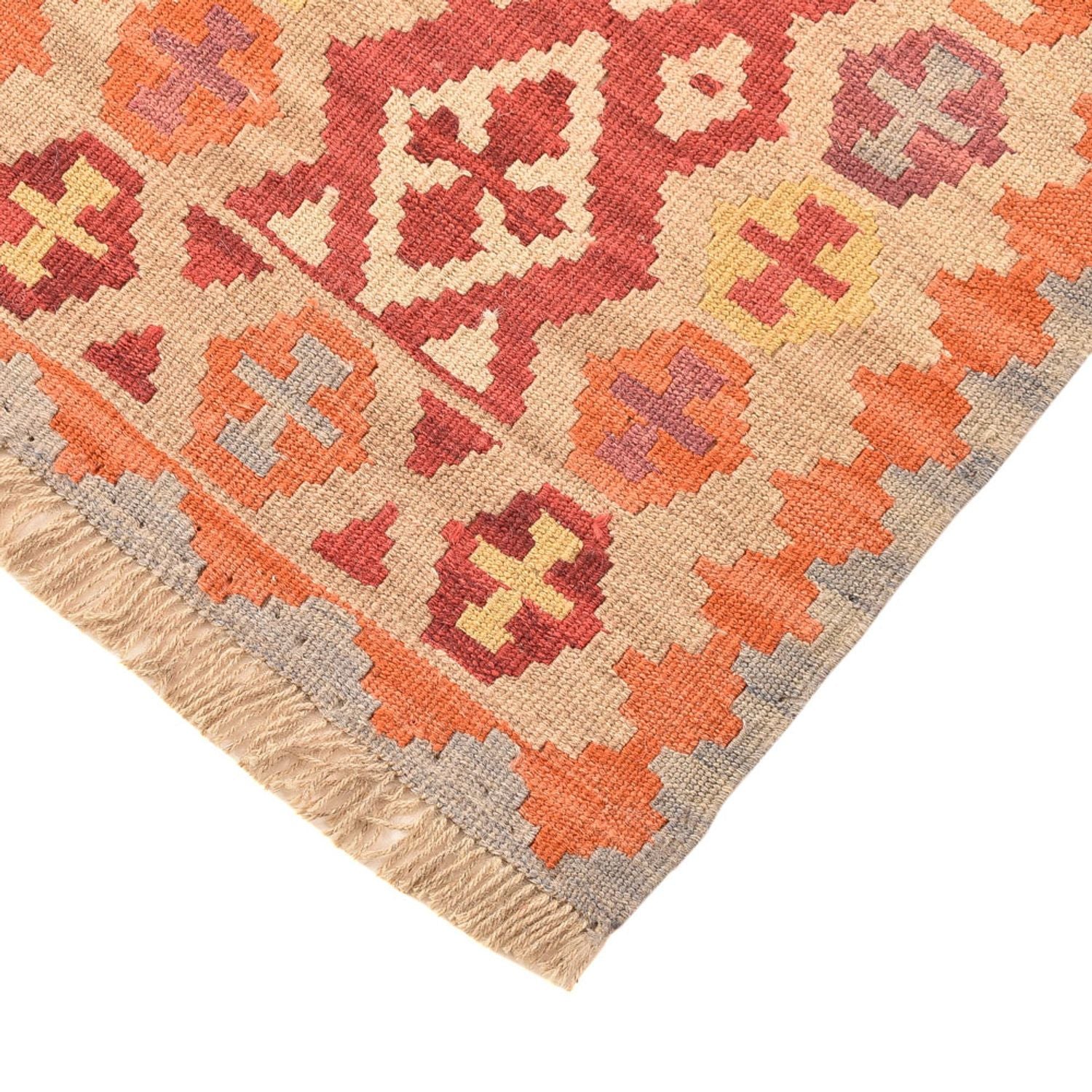 Läufer Kelim - Oriental - 199 x 55 cm - mehrfarbig