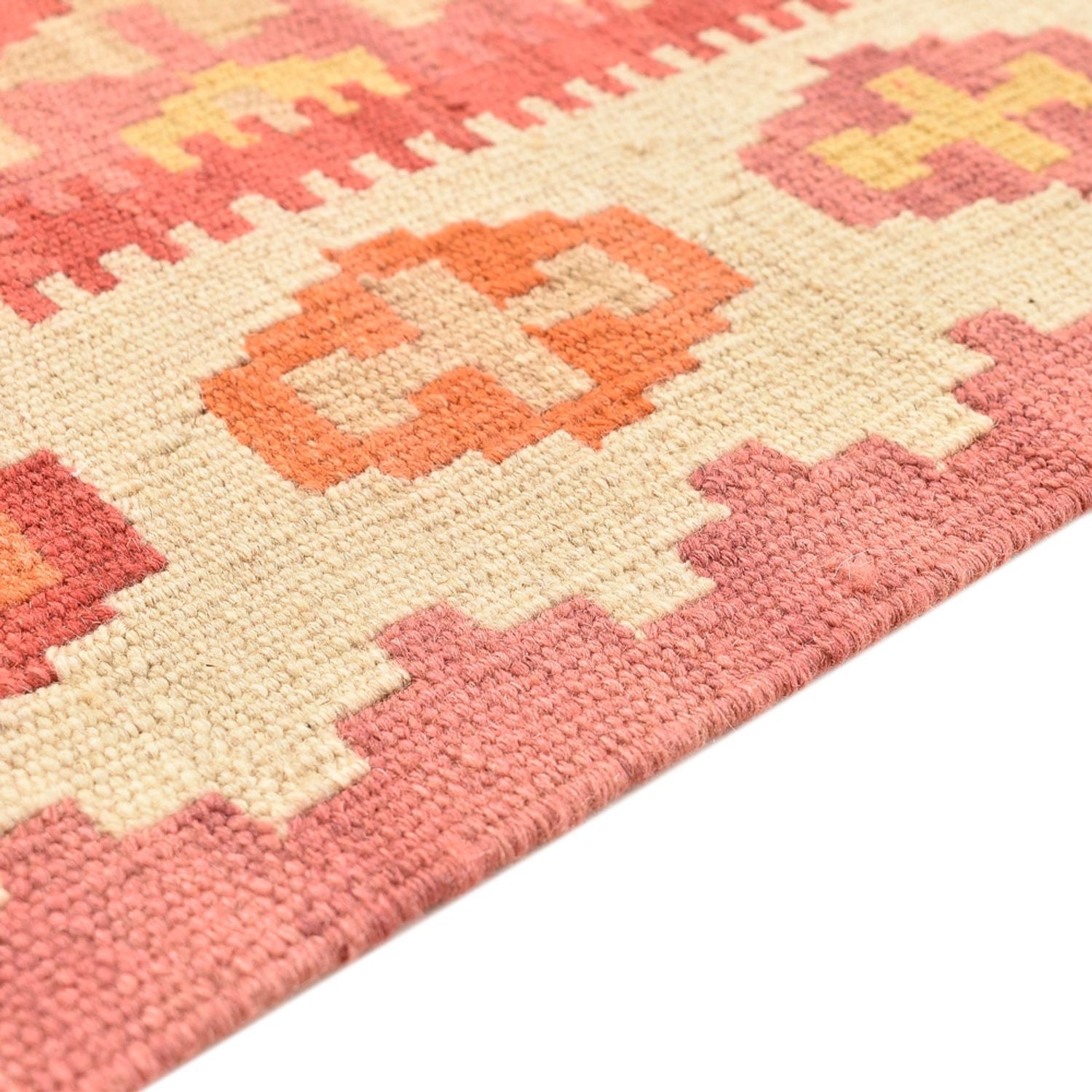 Läufer Kelim - Oriental - 201 x 60 cm - mehrfarbig