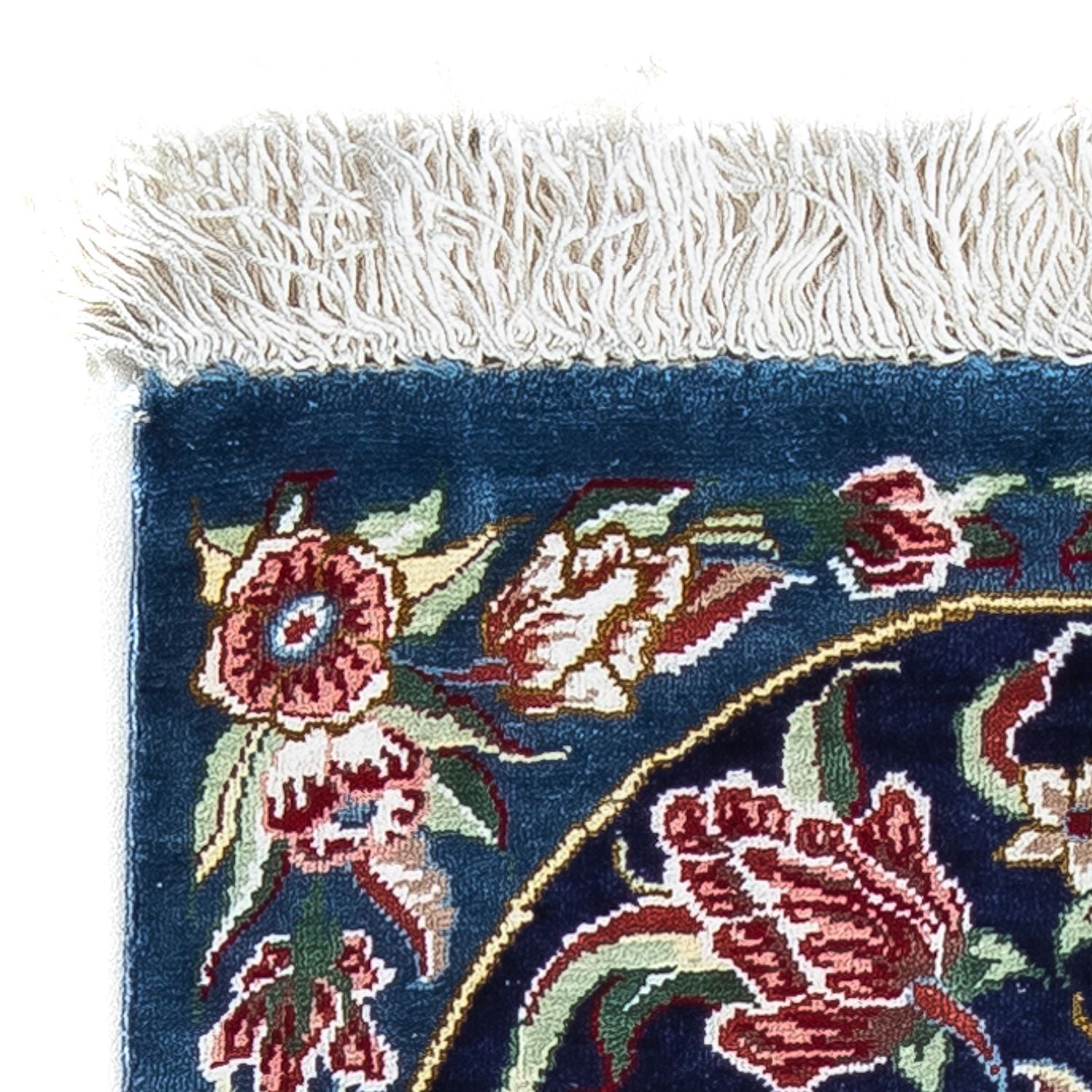 Seidenteppich - Ghom Seide - Premium 40 x 28 cm Fußmatte