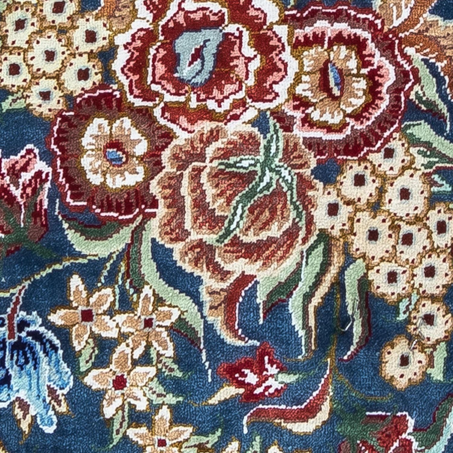 Seidenteppich - Ghom Seide - Premium 40 x 28 cm Fußmatte