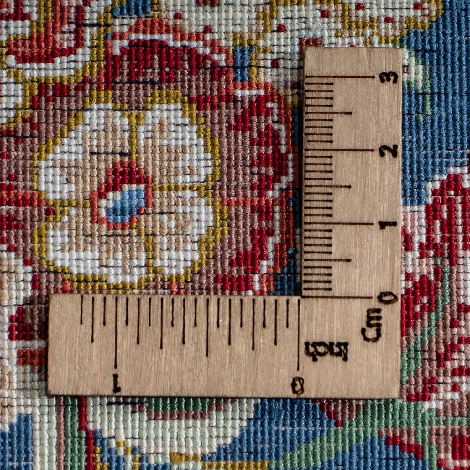 Seidenteppich - Ghom Seide - Premium 40 x 28 cm Fußmatte