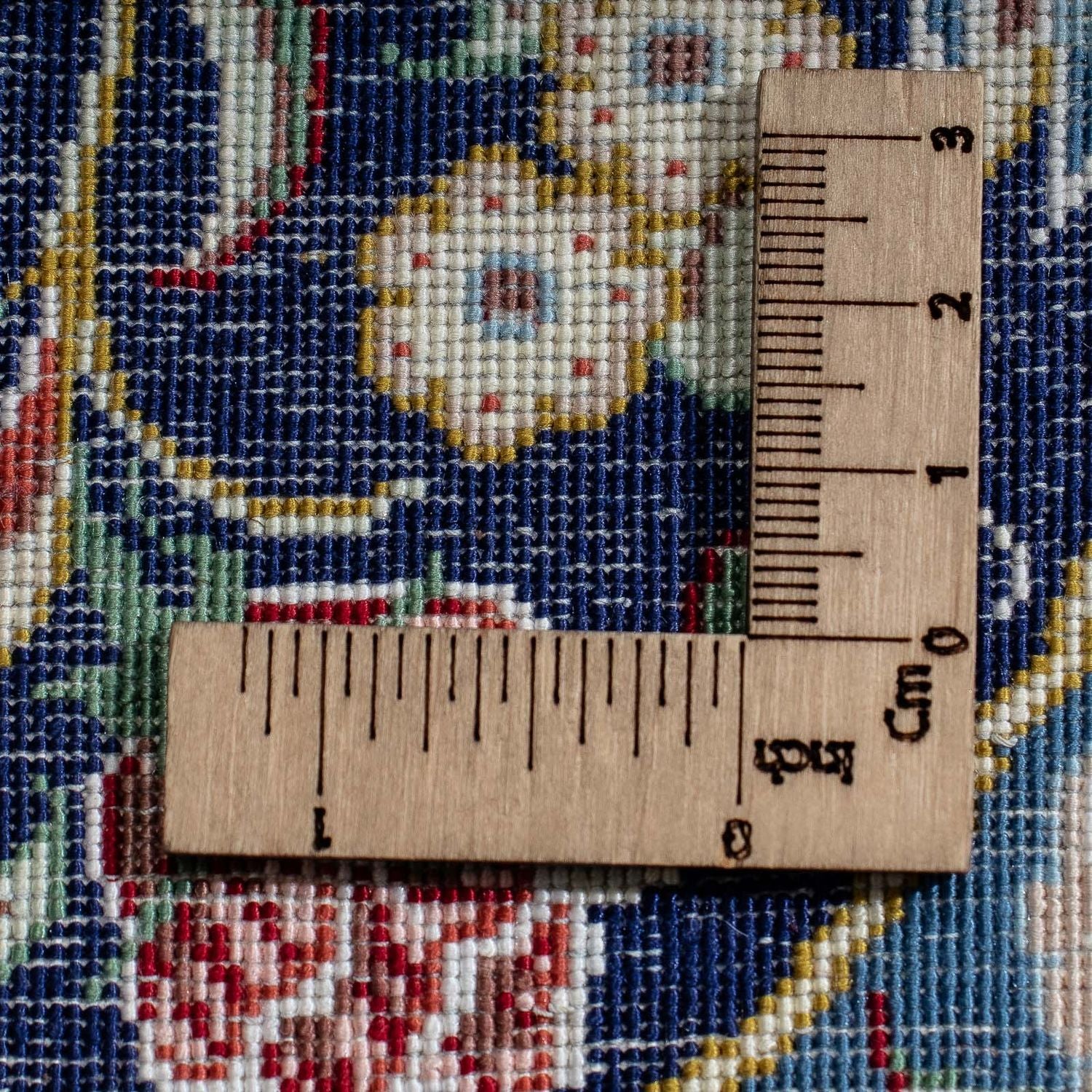 Seidenteppich - Ghom Seide - Premium 40 x 28 cm Fußmatte