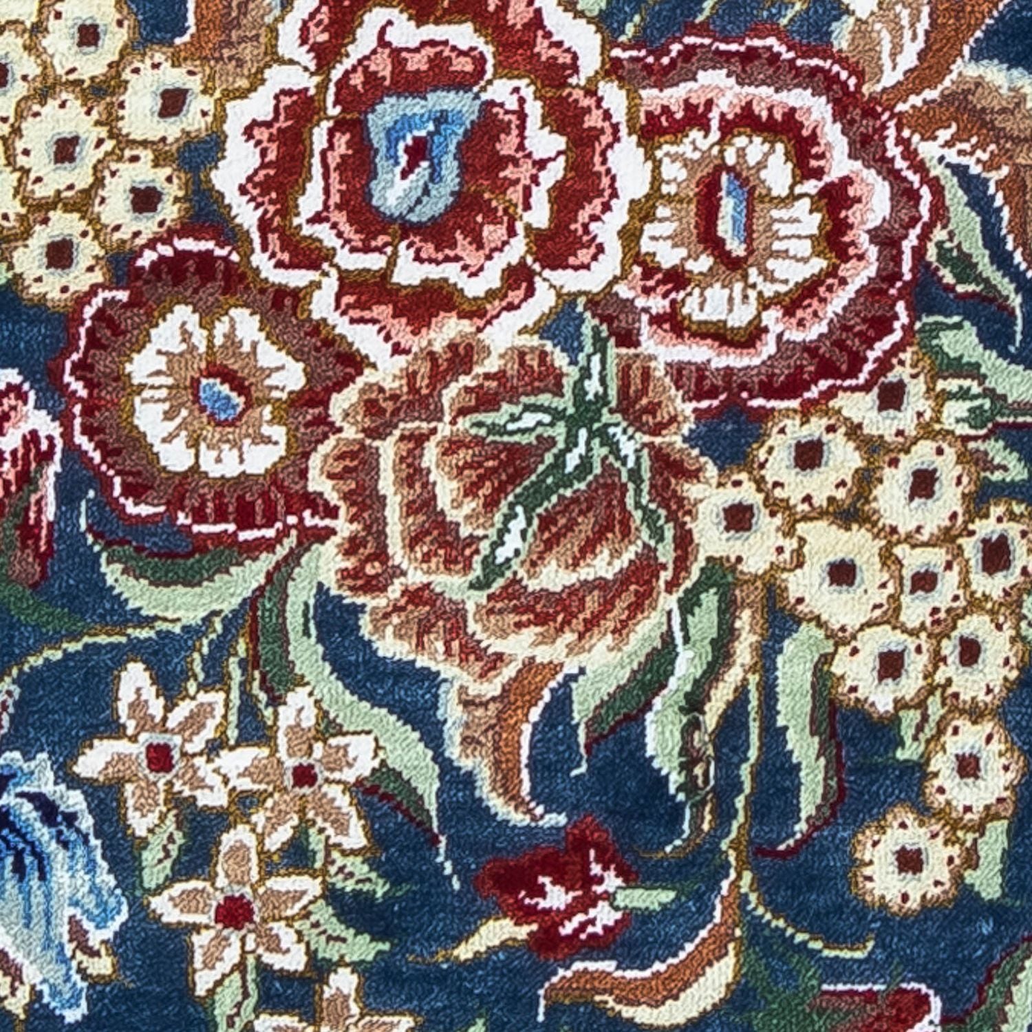 Seidenteppich - Ghom Seide - Premium 40 x 28 cm Fußmatte