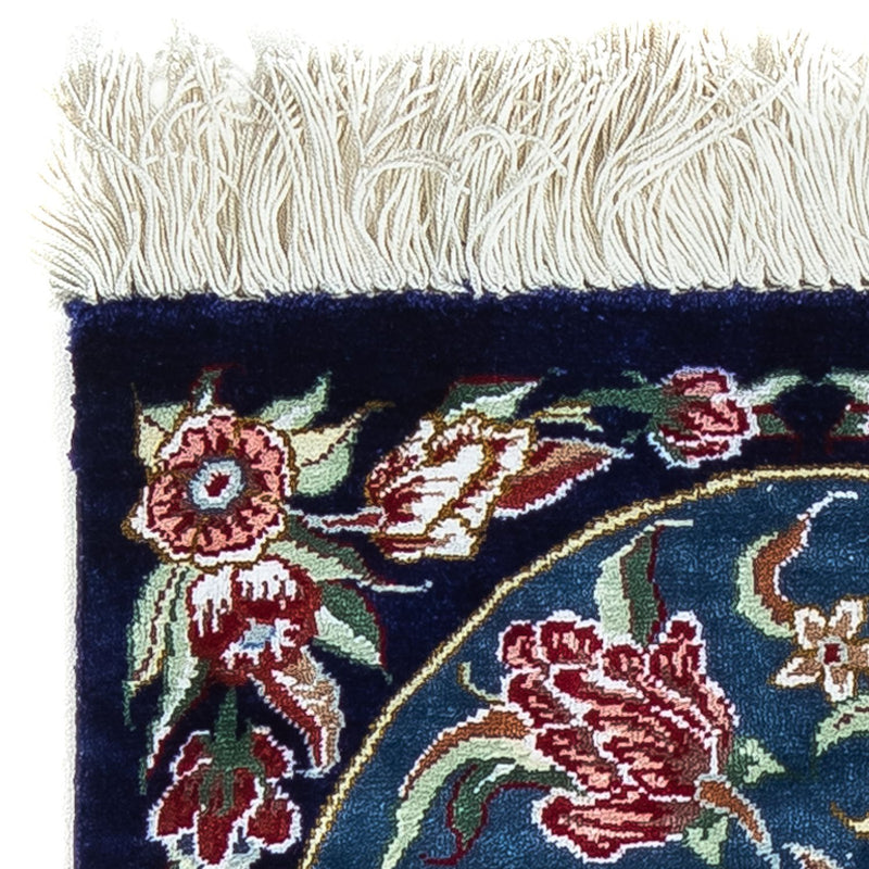 Seidenteppich - Ghom Seide - Premium 40 x 28 cm Fußmatte