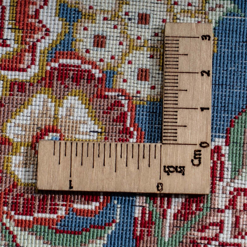 Seidenteppich - Ghom Seide - Premium 40 x 28 cm Fußmatte