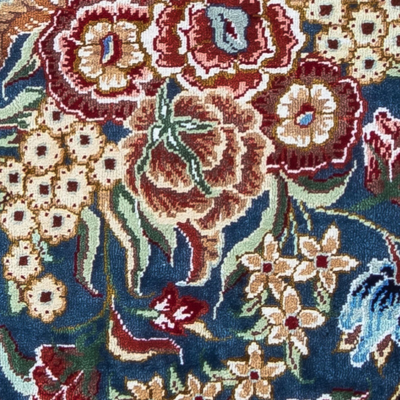 Seidenteppich - Ghom Seide - Premium 40 x 28 cm Fußmatte