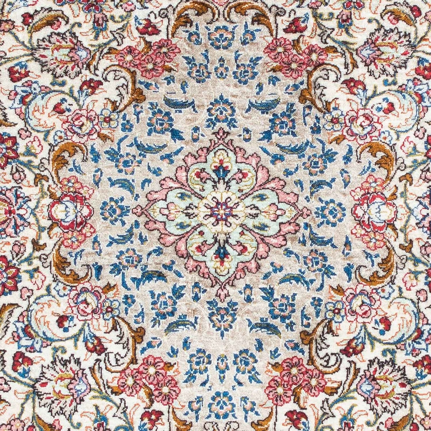 Perserteppich - Ghom 120 x 80 cm - beige