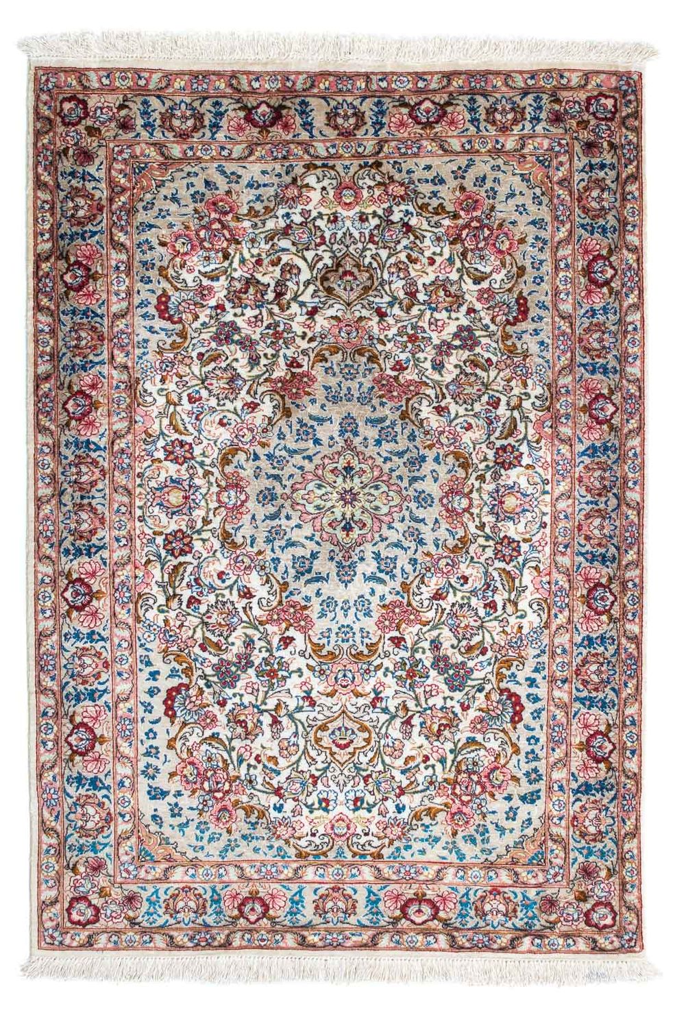 Perserteppich - Ghom 120 x 80 cm - mehrfarbig