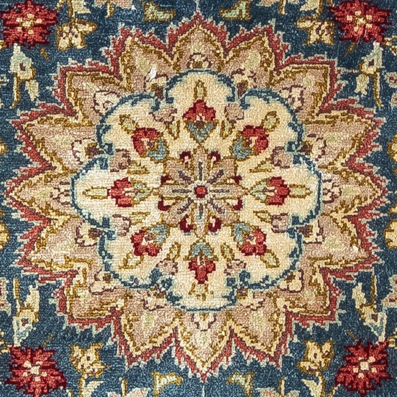 Seidenteppich - Ghom Seide - Premium 44 x 27 cm Fußmatte