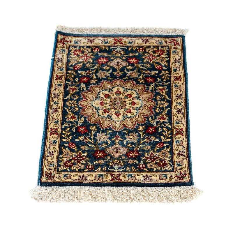 Seidenteppich - Ghom Seide - Premium 44 x 27 cm Fußmatte