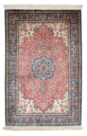 Perserteppich - Ghom 121 x 78 cm - rost