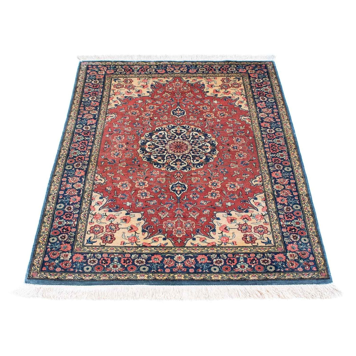Perserteppich - Ghom 121 x 78 cm - rost