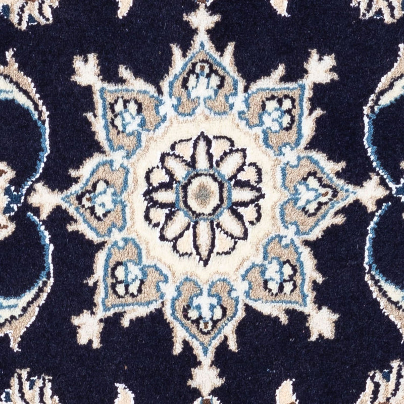 Perserteppich - Nain 134 x 65 cm - dunkelblau