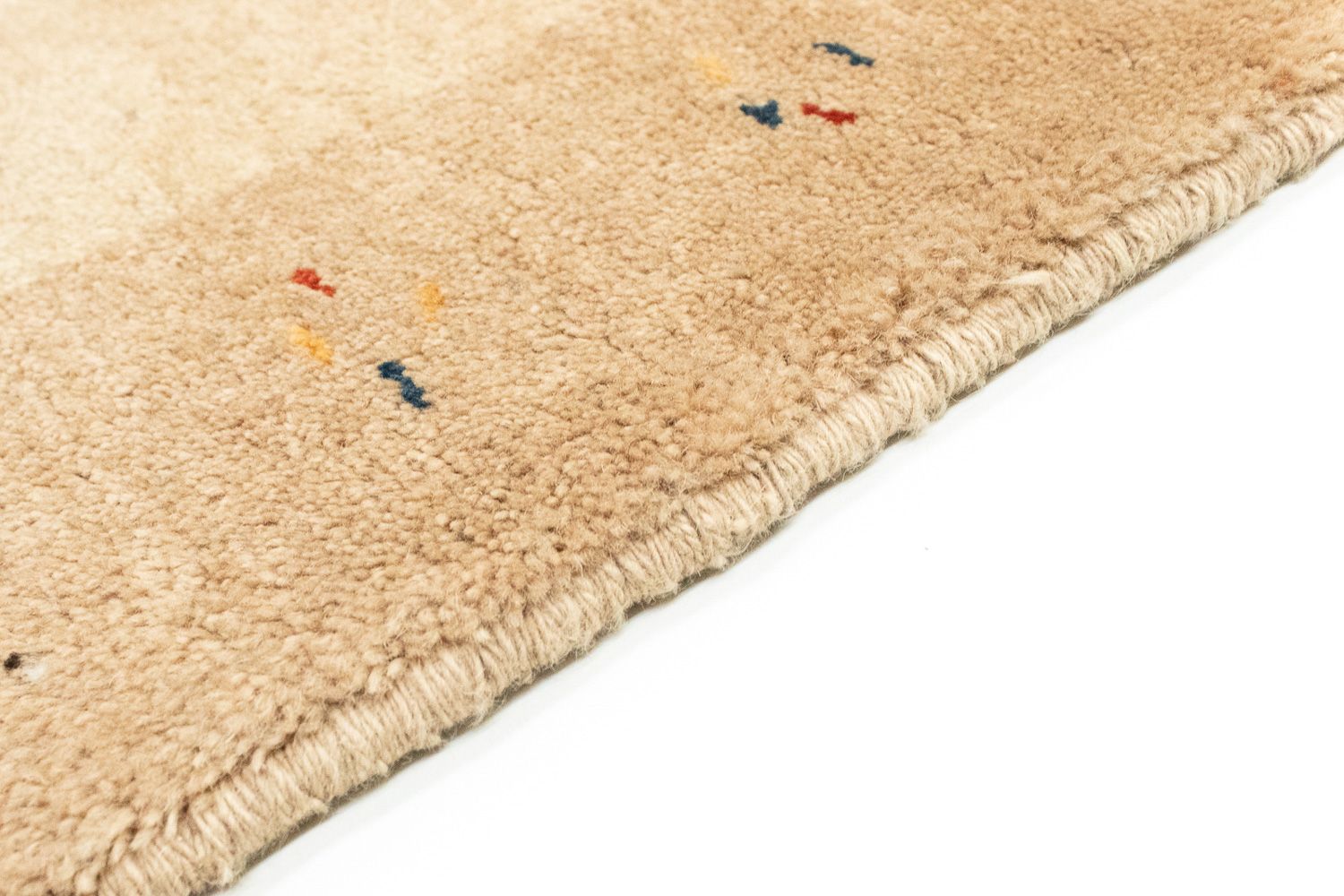 Gabbeh Teppich - Perser 298 x 88 cm - beige