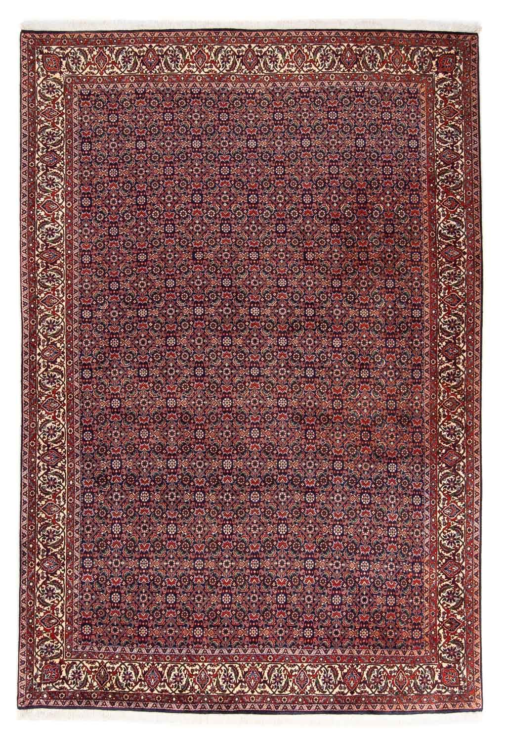 Perserteppich - Bidjar 237 x 168 cm - hellrot