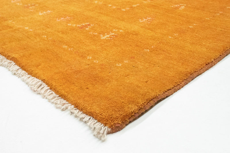 Gabbeh Teppich - Perser 187 x 147 cm - gold