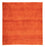 Gabbeh Teppich - Perser 187 x 180 cm - rot