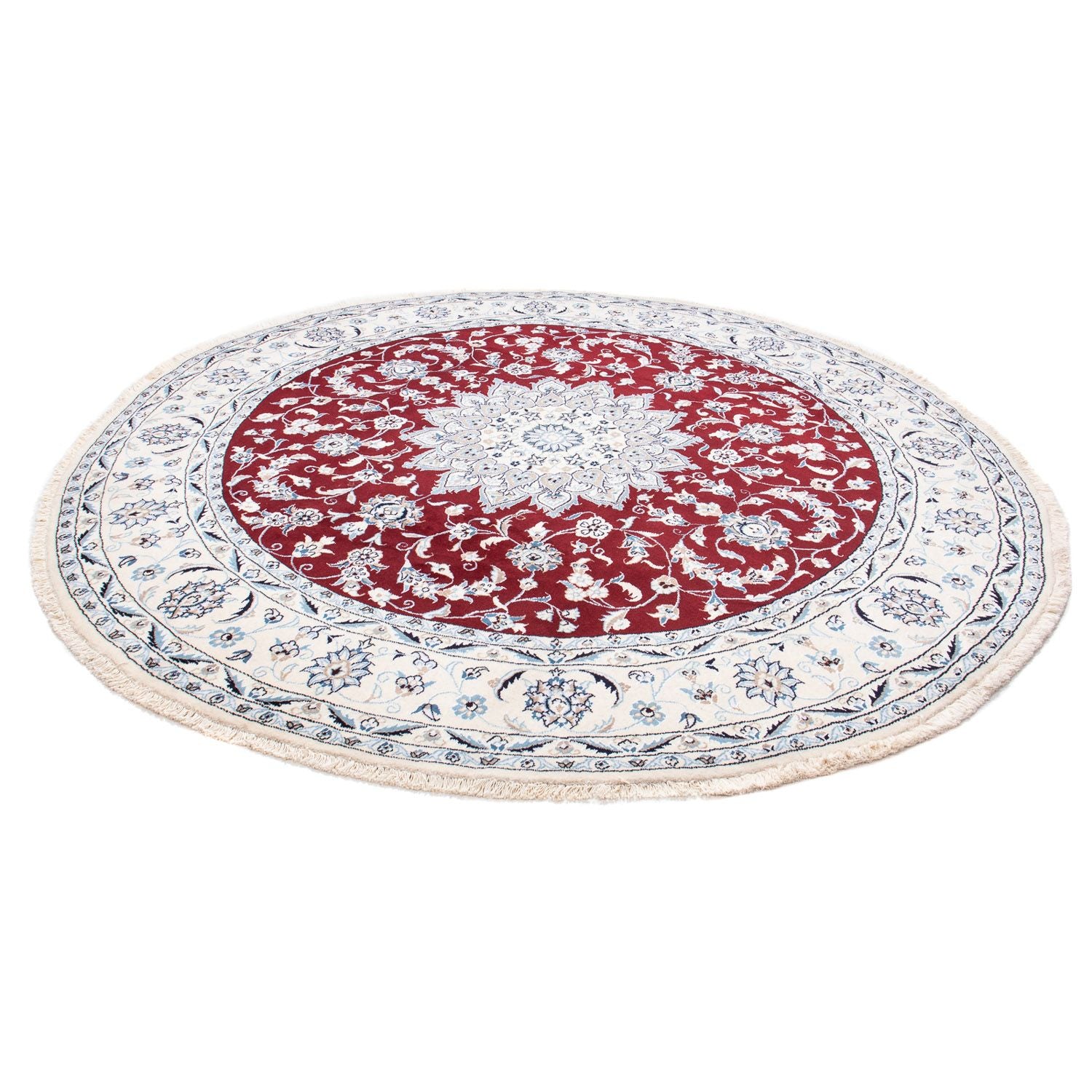Perserteppich - Nain 250 x 250 cm Teppich Rund