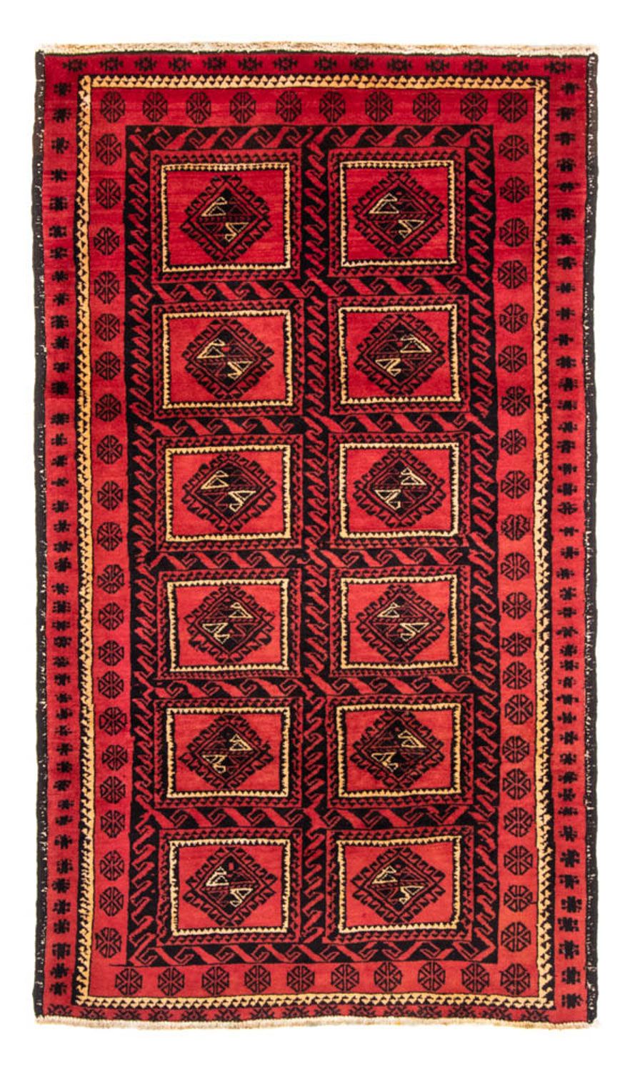 Belutsch Teppich 198 x 110 cm - rot