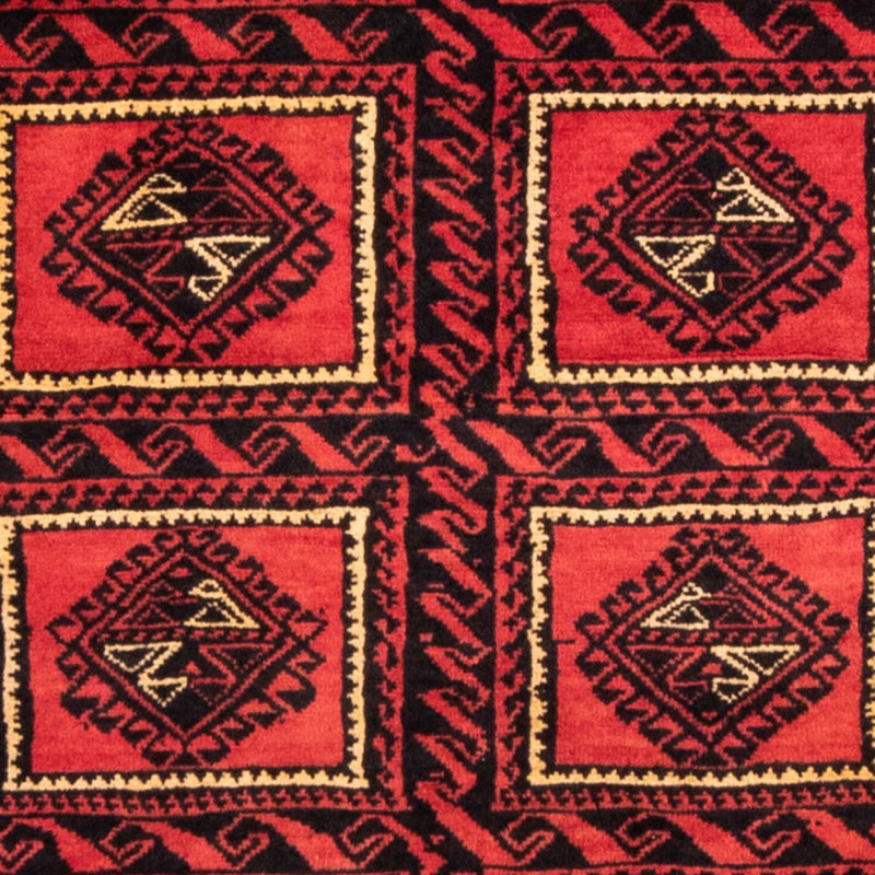 Belutsch Teppich 198 x 110 cm - rot