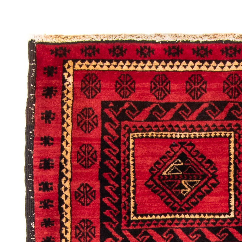 Belutsch Teppich 198 x 110 cm - rot