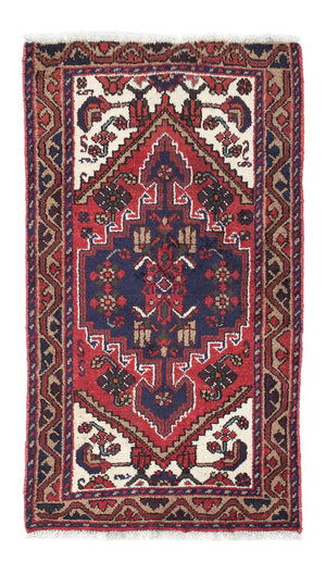 Perserteppich - Nomadic 128 x 71 cm - rot