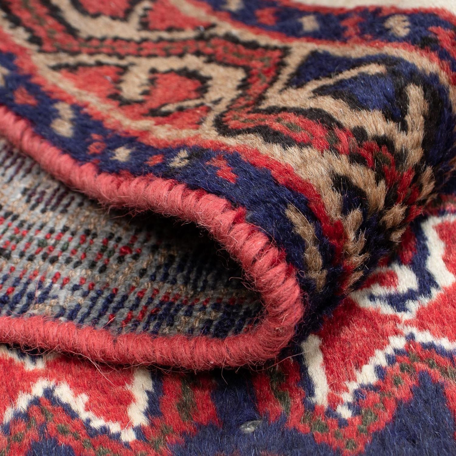 Perserteppich - Nomadic 128 x 71 cm - rot