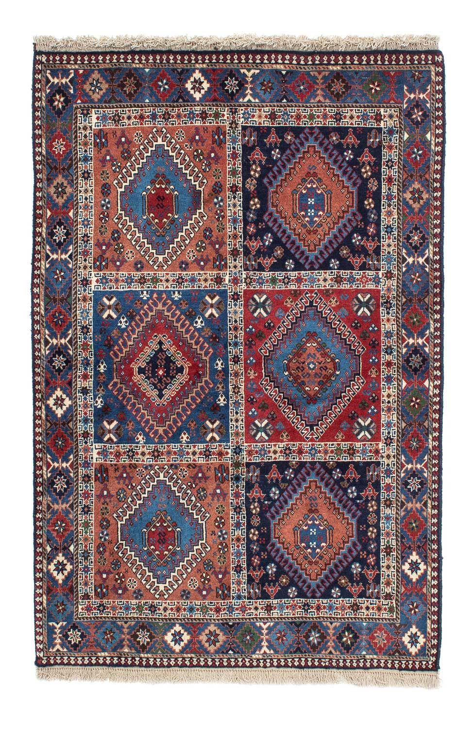 Perserteppich - Nomadic 152 x 102 cm - dunkelblau
