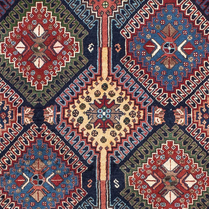 Perserteppich - Nomadic 144 x 103 cm - blau