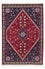 Perserteppich - Nomadic 124 x 77 cm - dunkelrot