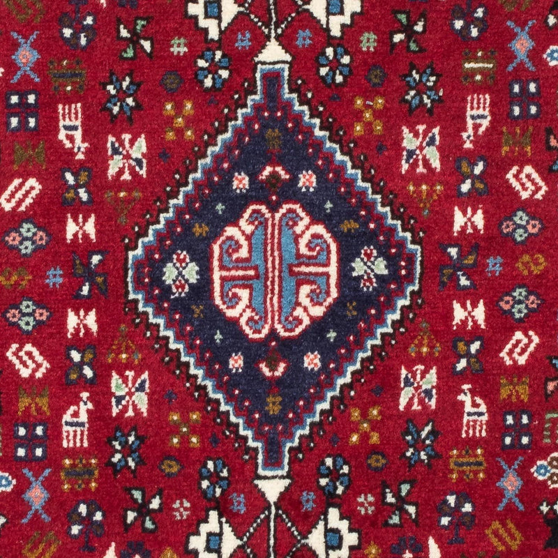 Perserteppich - Nomadic 124 x 77 cm - dunkelrot