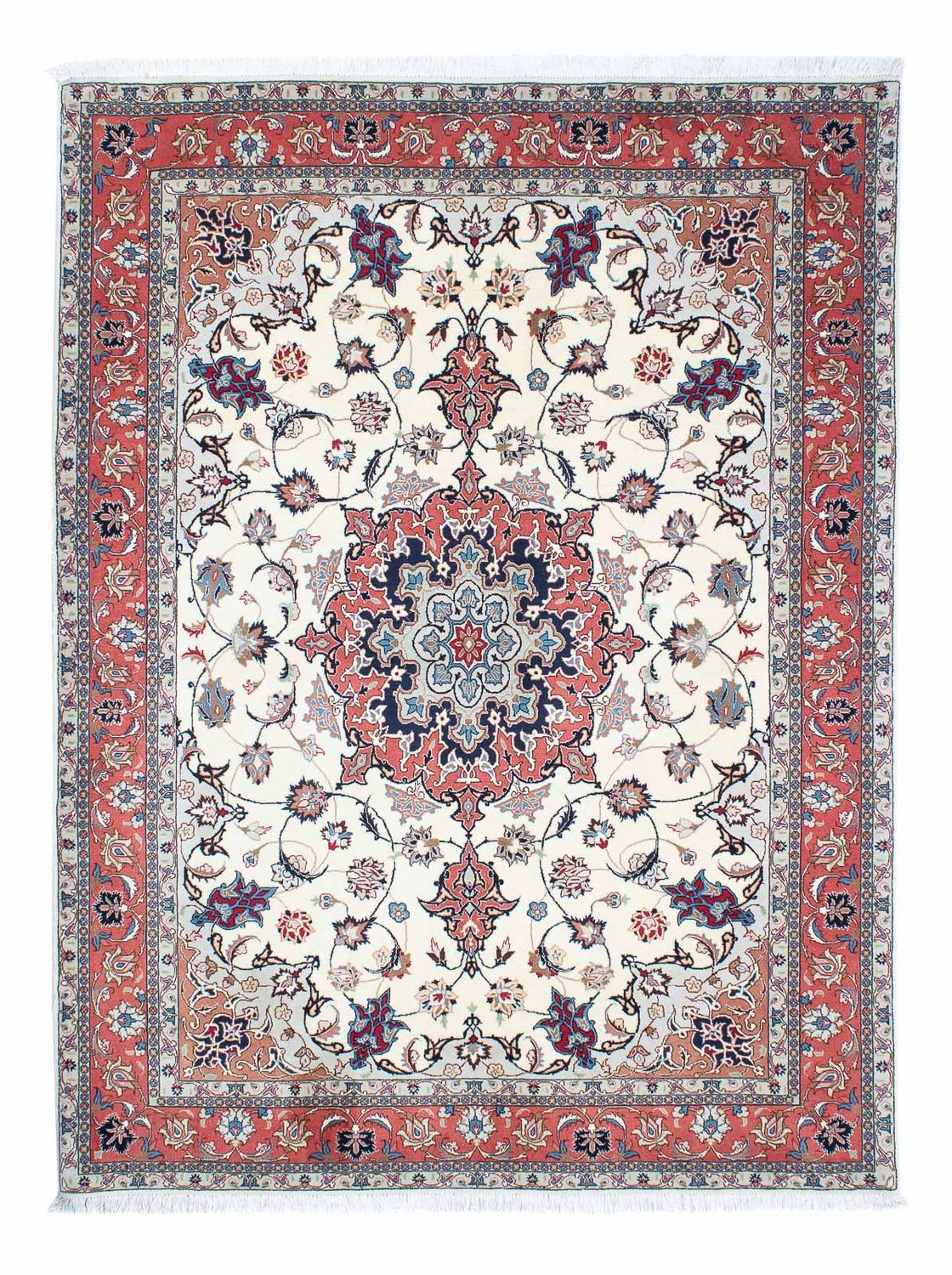 Perserteppich - Täbriz - Royal 198 x 151 cm Teppichbrücke