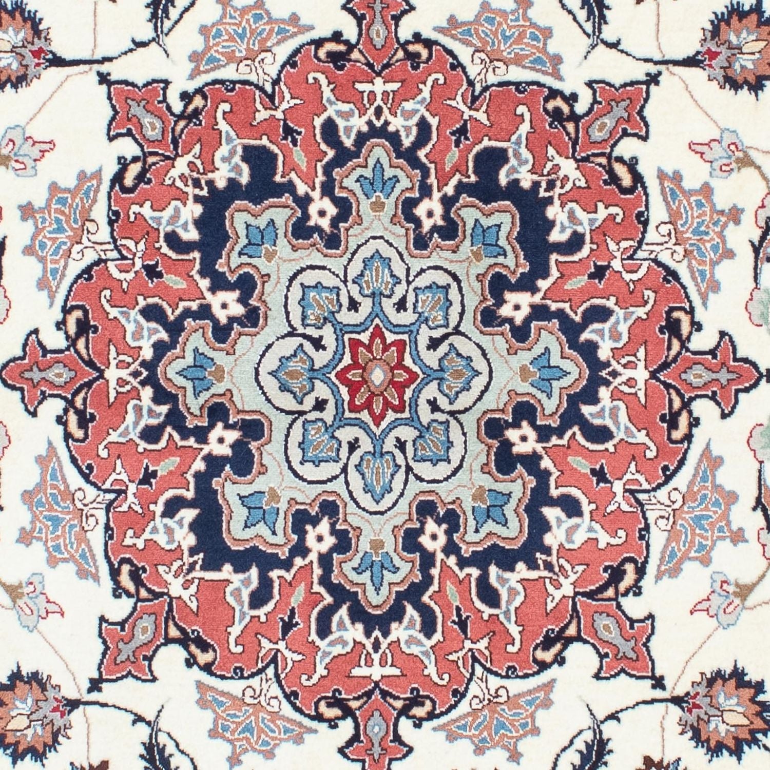 Perserteppich - Täbriz - Royal 198 x 151 cm Teppichbrücke