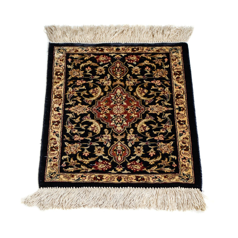 Seidenteppich - Ghom Seide - Premium 41 x 28 cm Fußmatte