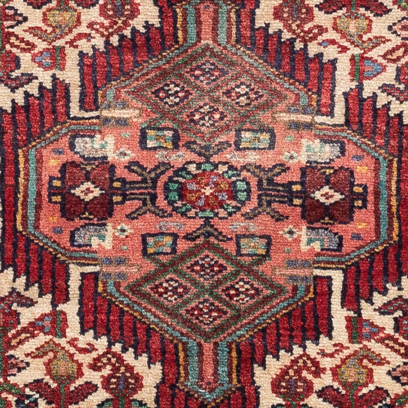 Perserteppich - Nomadic 125 x 80 cm - dunkelrot