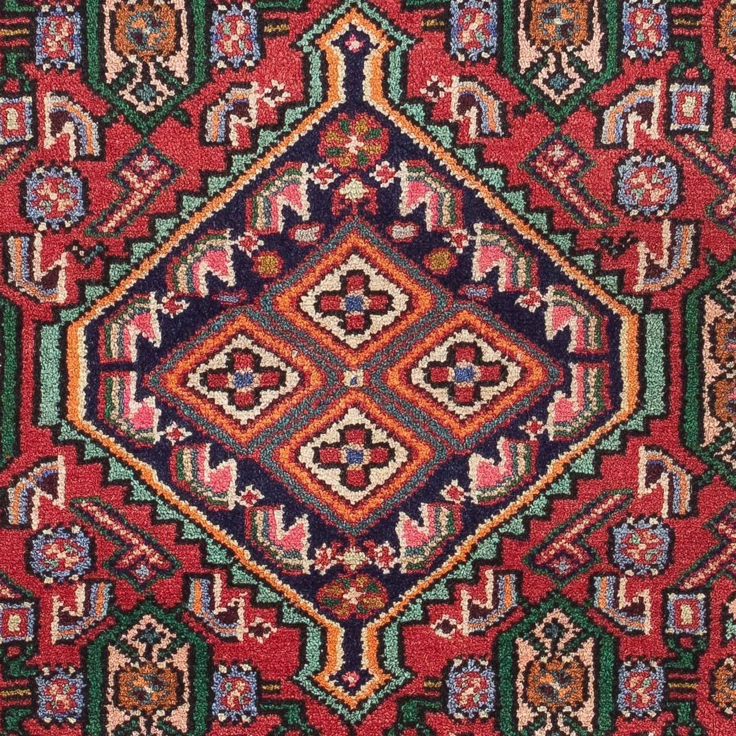 Perserteppich - Nomadic 128 x 81 cm - rot