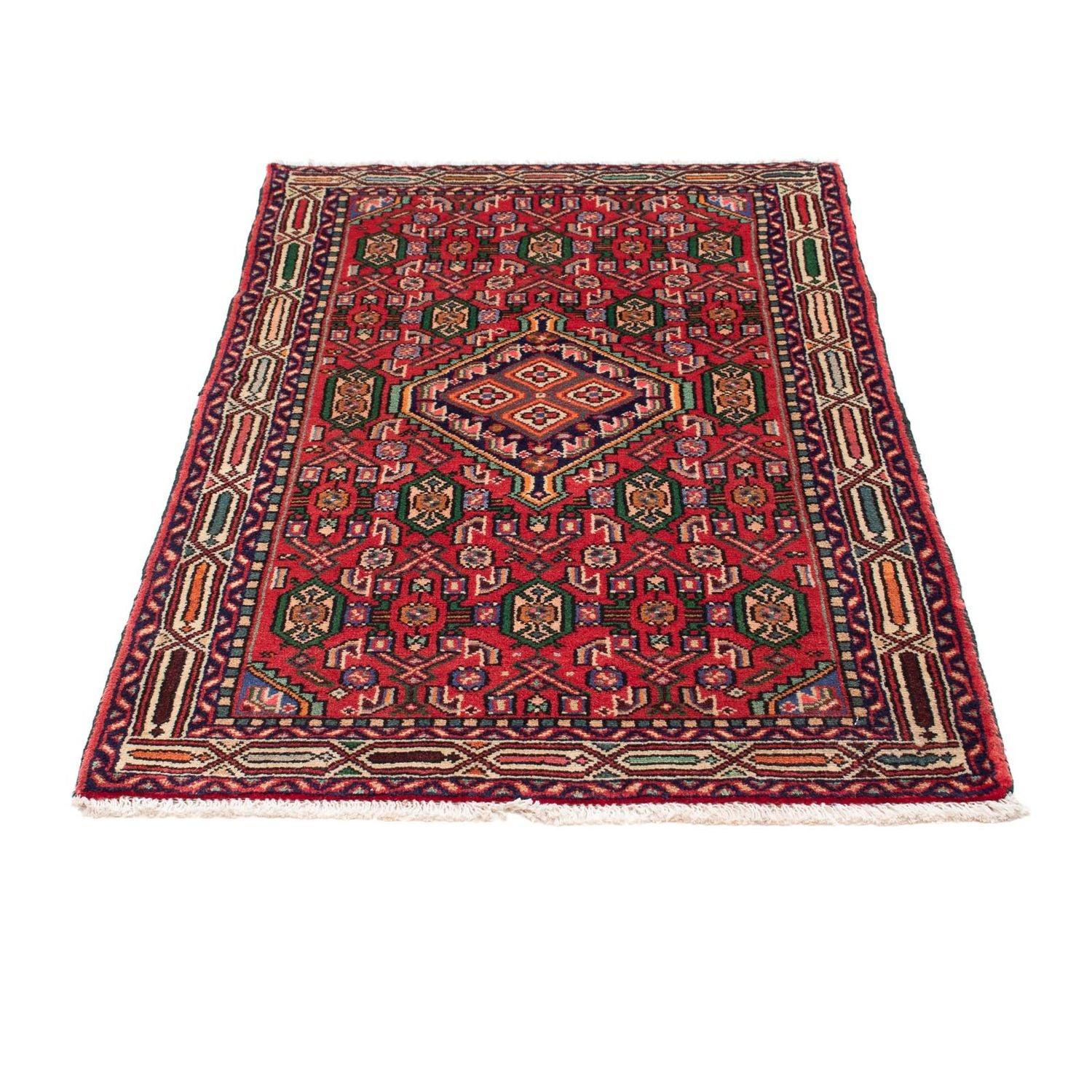 Perserteppich - Nomadic 128 x 81 cm - rot