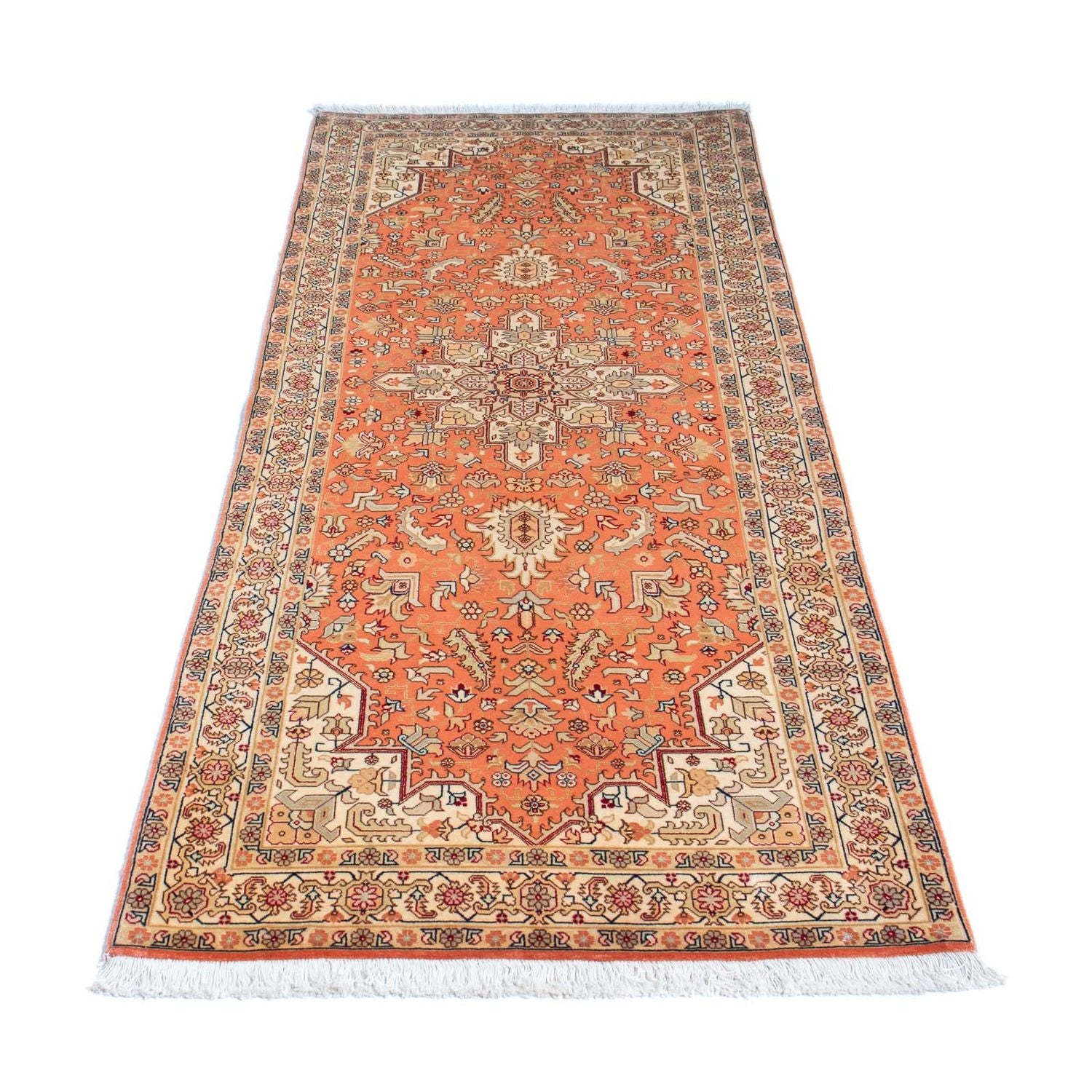 Perserteppich - Täbriz - Royal 216 x 80 cm Teppich Läufer