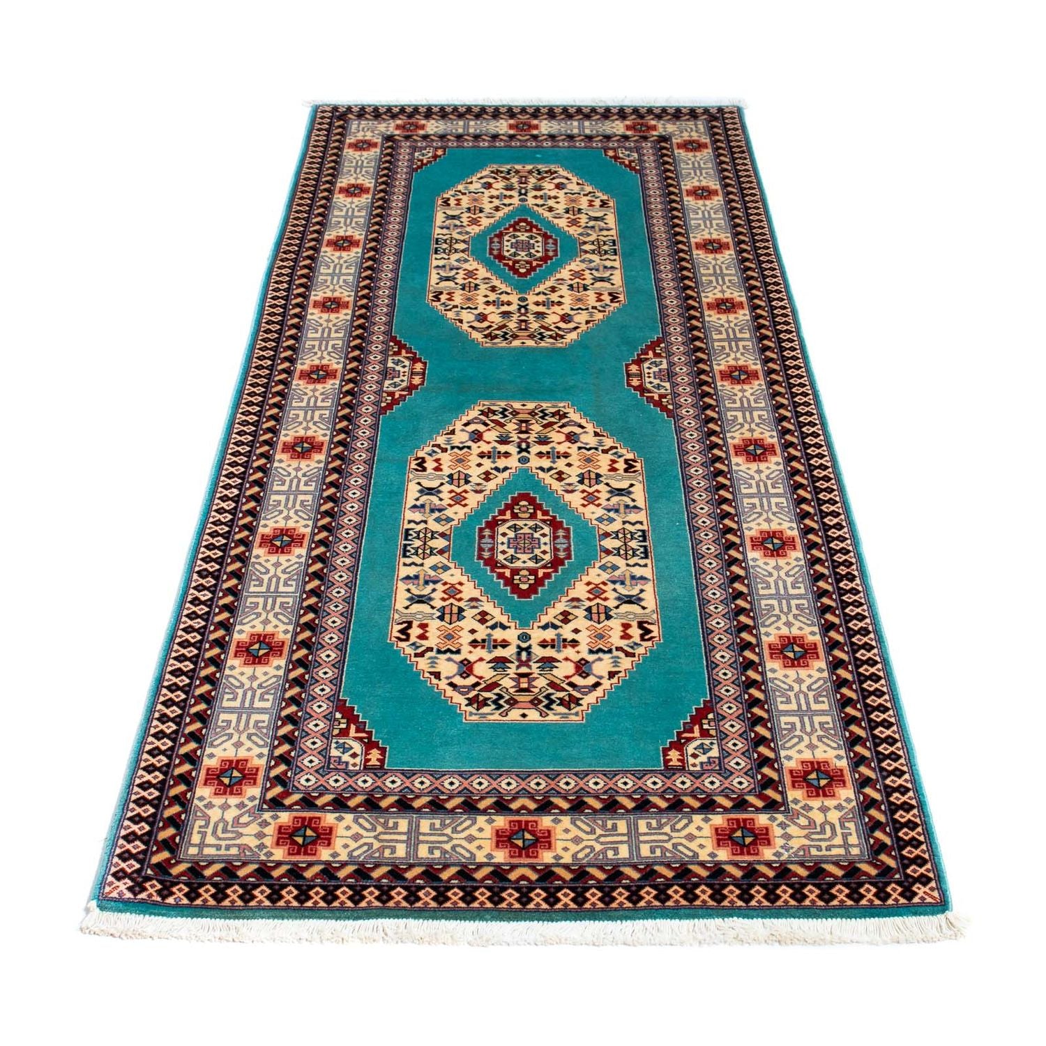 Perserteppich - Täbriz - Royal 190 x 75 cm Teppich Läufer
