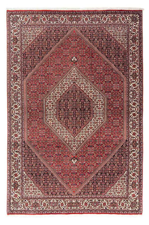 Perserteppich - Bidjar 254 x 171 cm - dunkelrot