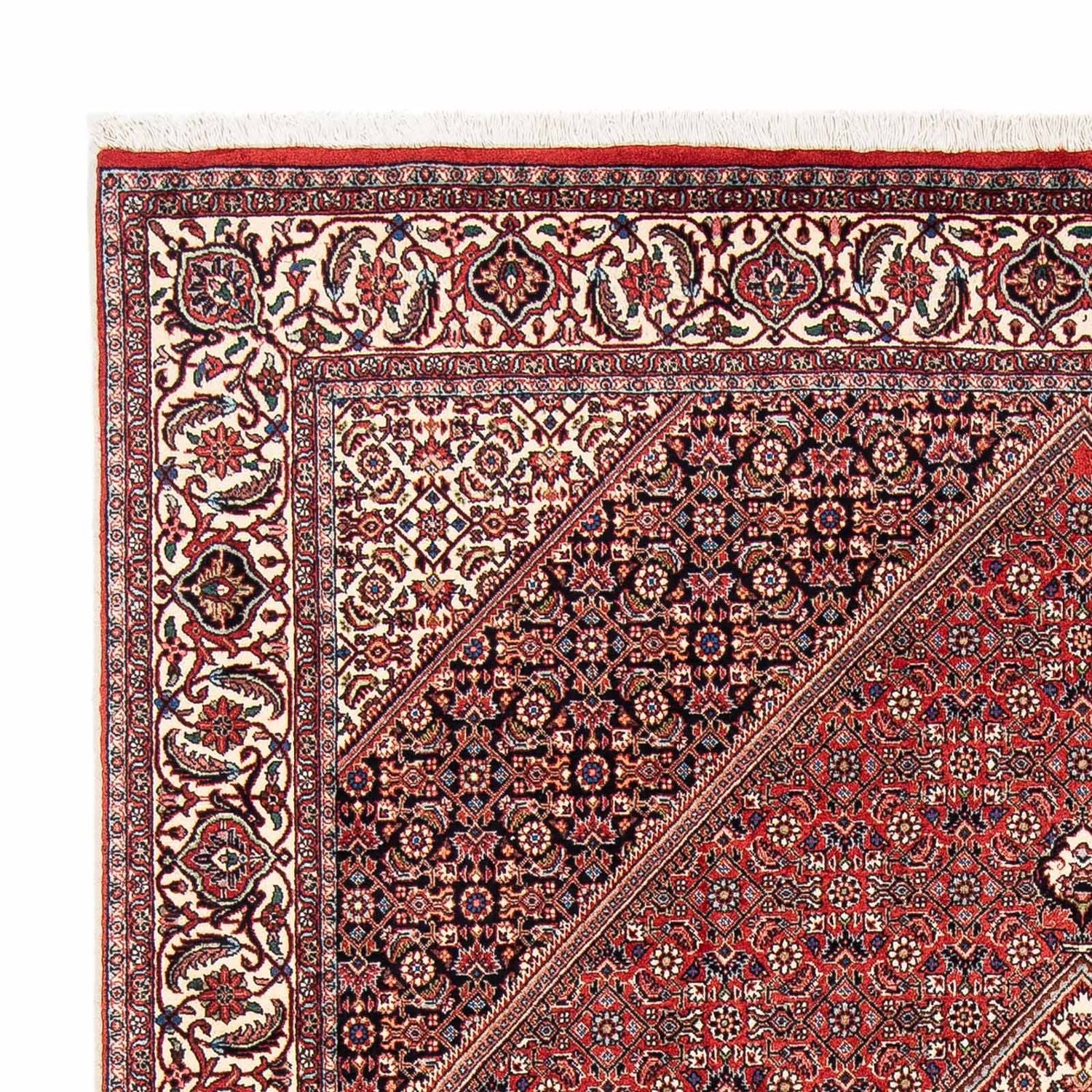 Perserteppich - Bidjar 254 x 171 cm - dunkelrot